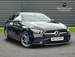 Black Used 2020 Mercedes A250 AMG line Hatchback | £15,491 (Fair price)