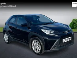 Black Used 2023 Toyota Aygo PURE Hatchback | £12,112 (Fair price)