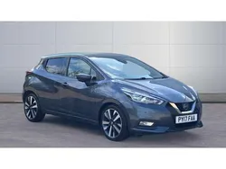 Grey Used 2017 Nissan Micra Tekna Hatchback | £7,858 (Fair price)