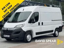 White Used 2022 Citroën Relay Van | £15,490 (Good price)