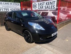 Black Used 2017 Nissan Leaf Black Edition Hatchback | £6,100 (Fair price)