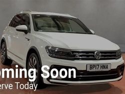 White Used 2017 VW Tiguan R-line SUV | £15,749 (Fair price)