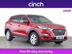 Red Used 2018 Hyundai Tucson SE SUV | £11,099 (Fair price)
