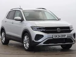 Silver New 2024 VW T-Cross Match SUV | £21,747 (Fair price)