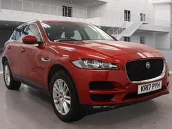 Red Used 2017 Jaguar F-Pace Portfolio SUV | £15,400 (Good price)