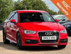 Red Used 2013 Audi A3 Sportback S-Line Hatchback | £7,500 (Fair price)