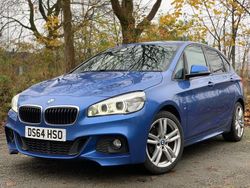 Blue Used 2014 BMW 218 M Sport MPV | £8,690 (Fair price)