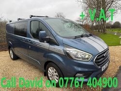 Blue Used 2020 Ford Transit Custom Limited Estate | £18,995
