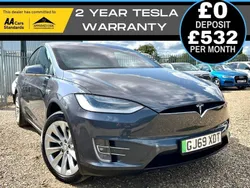 Grey Used 2019 Tesla Model X Long Range SUV | £27,990 (Good price)