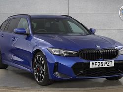 Blue Used 2025 BMW 320 M Sport Estate | £35,895 (Expensive)