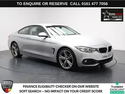 Silver Used 2016 BMW 420 Sport Line Coupe | £14,480 (Fair price)