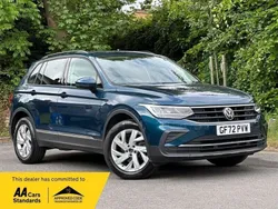 Blue Used 2022 VW Tiguan Life SUV | £17,690 (Super price)