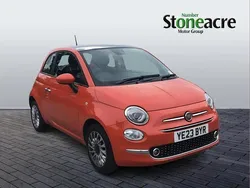 Orange Used 2023 Fiat 500 Hatchback | £10,995 (Fair price)