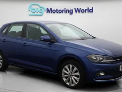 Blue Used 2021 VW Polo SEL Hatchback | £14,200 (Fair price)