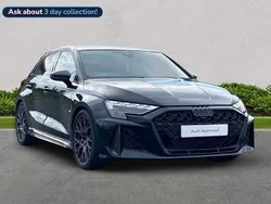 Black Used 2025 Audi RS3 Comfort Hatchback | £60,088 (Fair price)