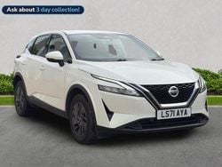 White Used 2021 Nissan Qashqai Acenta Premium SUV | £14,099 (Good price)