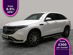 White Used 2021 Mercedes EQC400 AMG line SUV | £21,115 (Fair price)