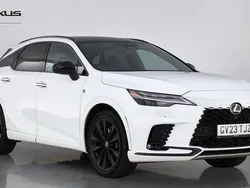 White Used 2023 Lexus RX500h Sport Line SUV | £56,850 (Fair price)