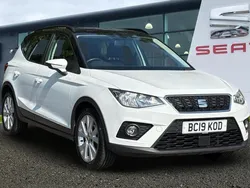 Nevada white Used 2019 Seat Arona SE Technology SUV | £11,295 (Fair price)