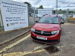 Mett red Used 2018 Dacia Logan Ambiance Sedan | £5,995