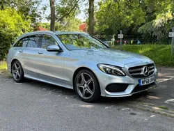Silver Used 2016 Mercedes C200 AMG line Estate | £12,795 (Fair price)