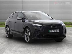 Black Used 2024 Audi Q4 Sportback e-tron Black Edition SUV | £36,847 (Super price)