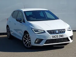 White New 2025 Seat Ibiza XCELLENCE Hatchback | £18,998 (Good price)