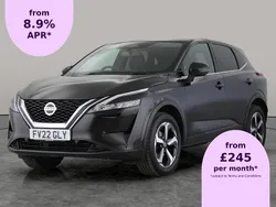 Black Used 2022 Nissan Qashqai N-Connecta SUV | £18,246 (Fair price)