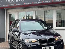Black Used 2015 BMW X3 M Sport SUV | £13,995 (Fair price)