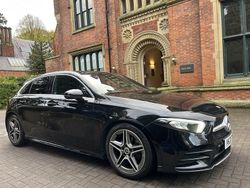 Black Used 2020 Mercedes A180 AMG line Hatchback | £10,981 (Fair price)