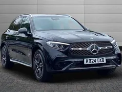 Black Used 2024 Mercedes GLC300e AMG line SUV | £43,195 (Fair price)