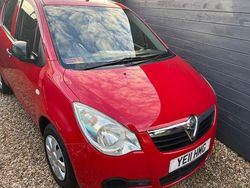 Red Used 2011 Vauxhall Agila Expression Hatchback | £1,999