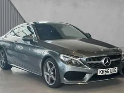 Grey Used 2016 Mercedes C220 AMG Line Premium Plus Coupe | £14,259 (A bit pricey)