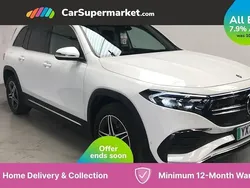 White Used 2023 Mercedes EQB300 AMG line SUV | £28,097 (Fair price)