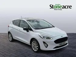 White Used 2019 Ford Fiesta Titanium Hatchback | £10,990 (Fair price)