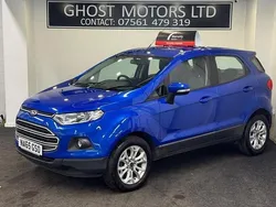 Blue Used 2015 Ford Ecosport Zetec SUV | £3,995 (Good price)