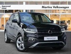Black Used 2022 VW T-Cross SEL SUV | £17,995 (Fair price)