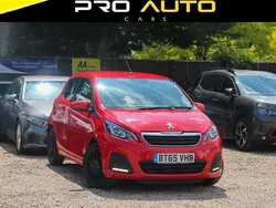 Red Used 2015 Peugeot 108 Active Hatchback | £4,600 (Good price)