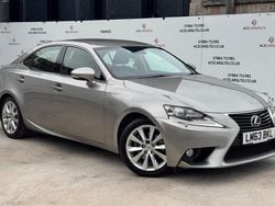 Silver Used 2013 Lexus IS300h Luxury Line Sedan | £9,195 (Fair price)