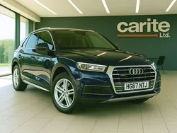 Blue Used 2018 Audi Q5 S-Line SUV | £18,495 (Fair price)