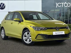 Yellow Used 2020 VW Golf VIII Life Hatchback | £16,884 (Fair price)