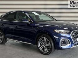 Blue Used 2022 Audi Q5 Sportback S-Line SUV | £27,699 (Good price)