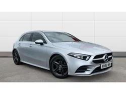 Silver Used 2018 Mercedes A200 AMG line Hatchback | £15,490 (Fair price)