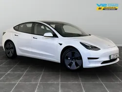White Used 2021 Tesla Model 3 Standard Range Plus Sedan | £16,495 (Super price)