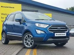 Blue Used 2019 Ford Ecosport Titanium SUV | £10,498 (Fair price)