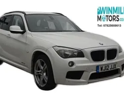 White Used 2012 BMW X1 M Sport SUV | £4,195 (A bit pricey)