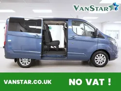 Blue Used 2019 Ford Transit Custom Limited Estate | £27,689 (Expensive)
