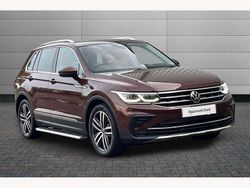 Dolphin grey Used 2021 VW Tiguan Elegance SUV | £22,490 (Fair price)