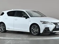 White Used 2018 Lexus CT200h Sport Line Hatchback | £13,998 (Fair price)