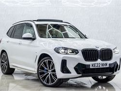 White Used 2022 BMW X3 M Sport SUV | £39,156 (A bit pricey)